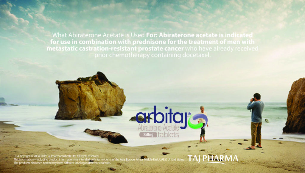 Abiraterone Acetate 250mg Tablets (Arbitaj) Taj Pharma Mumbai