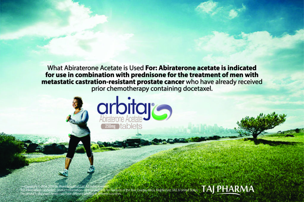 Abiraterone Acetate 250mg Tablets (Arbitaj) Taj Pharma Group