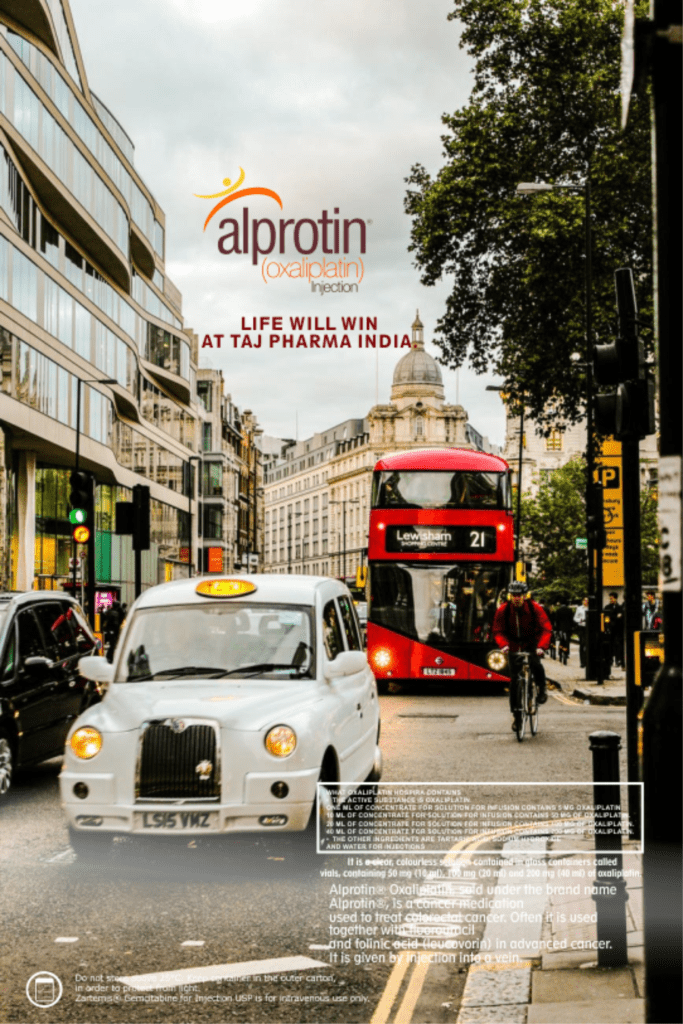 Oxaliplatin for Injection (Alprotin) Taj Pharma India