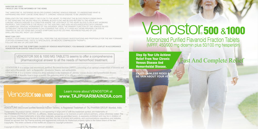 Diosmin hesperidin Tablets – VENOSTOR