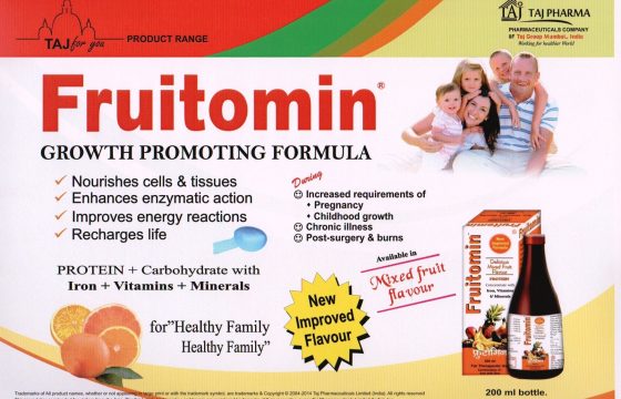 Fruitomin Syrup Taj Pharma