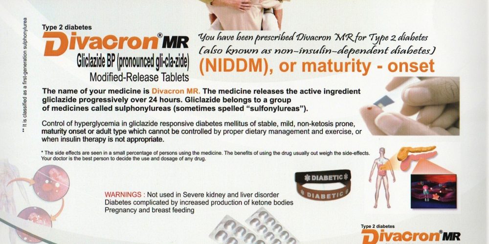 Gliclazide MR Tablets (Divacron-MR) Taj Pharma