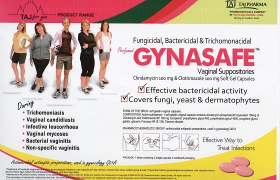 Gynasafe soft gelatin vaginal suppositories