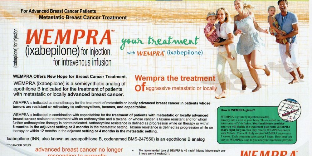 Ixabepilone for Injection (Wempra)