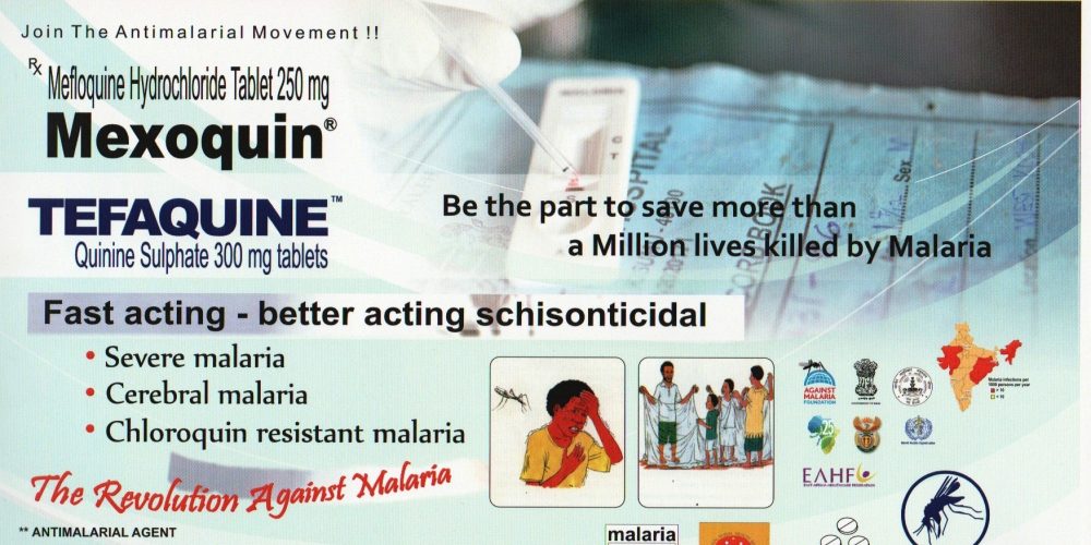 Mefloquine Hydrochloride 250mg Tablets (Mexoquin)
