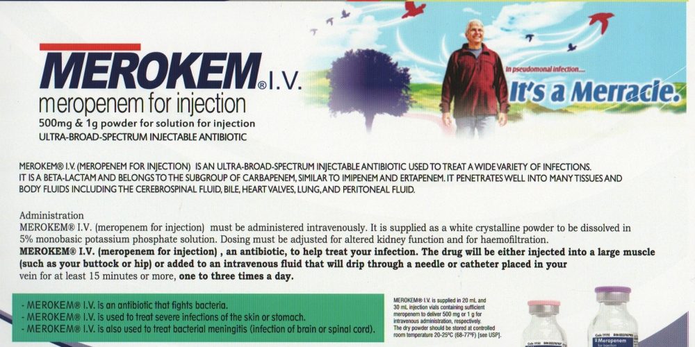 Meropenem Powder For Injection (Merokem)