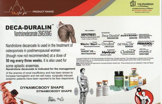 Nandrolone Decanoate Injection 25mg 50mg (Deca-Duralin)