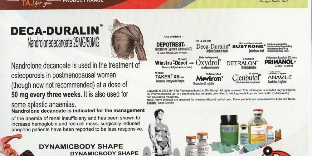 Nandrolone Decanoate Injection 25mg 50mg (Deca-Duralin)