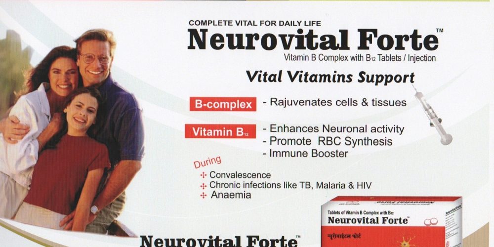 Neurovital Forte Tablets Vitamin B Complex with B12