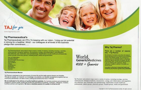 Pharmaceutical Contract Manufacturing Taj Pharma India