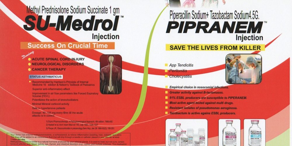 Piperacillin and Tazobactam for Injection 4.5g (Pipranem)