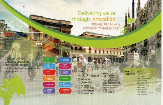 Privileged Company for Generic Pharmaceutical Products Taj Pharma India