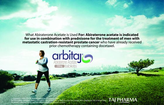 Abiraterone Acetate 250mg Tablets (Arbitaj) Taj Pharma Group