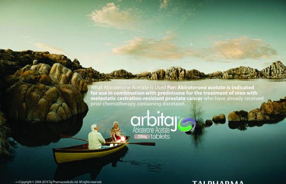 Abiraterone Acetate 250mg Tablets (Arbitaj) Taj Pharma India Group