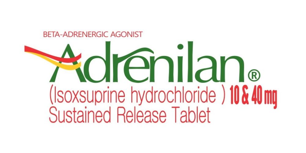 Isoxsuprine Hydrochloride Sustained Release Tablet (Adrenilan)