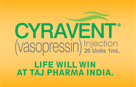 Vasopressin Injection 20IU/ml (Cyravent) Taj Pharma