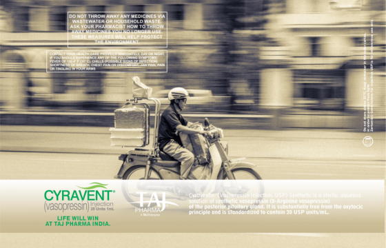 Vasopressin Injection 20IU/ml (Cyravent) Taj Pharma Mumbai