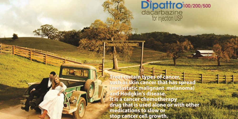 Dacarbazine for Injection 200mg (Dipattro) Taj Pharma Group India