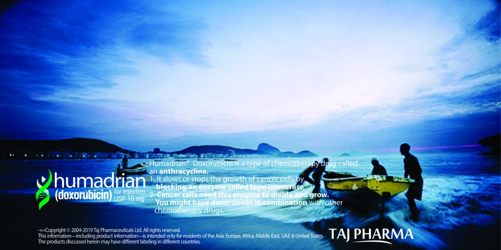 Doxorubicin Hydrochloride Injection (Humadrian) Taj Pharma Mumbai