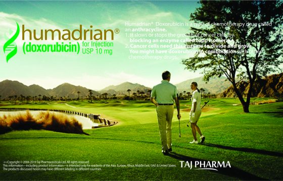 Doxorubicin Hydrochloride Injection (Humadrian) Taj Pharma Group Mumbai