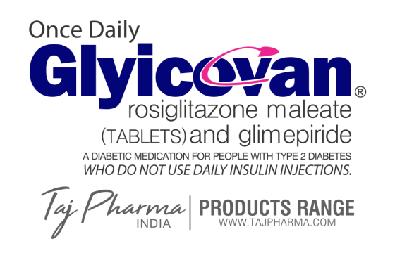 Rosiglitazone Maleate and Glimepiride Tablets (Glyicovan)