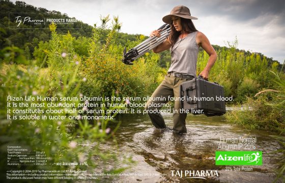 Human Albumin 20% Injection IP (Aizen Life) Taj Pharma Group