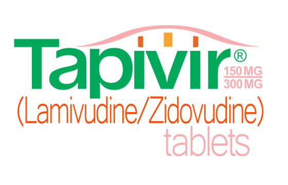 Lamivudine-Zidovudine Oral Tablets 150mg 300mg (Tapivir)