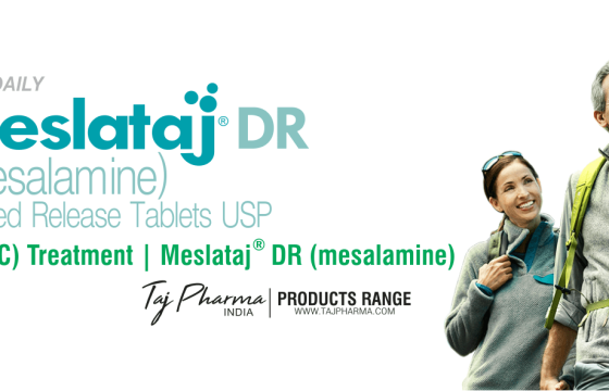 Mesalamine Delayed-Released Tablets USP 400mg Taj Pharma India