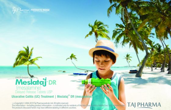 Mesalamine Delayed-Released Tablets USP 800mg Taj Pharma India