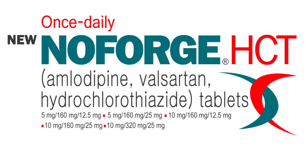 Noforge HCT (amlodipine, valsartan, hydrochlorothiazide) Tablets Taj Pharma