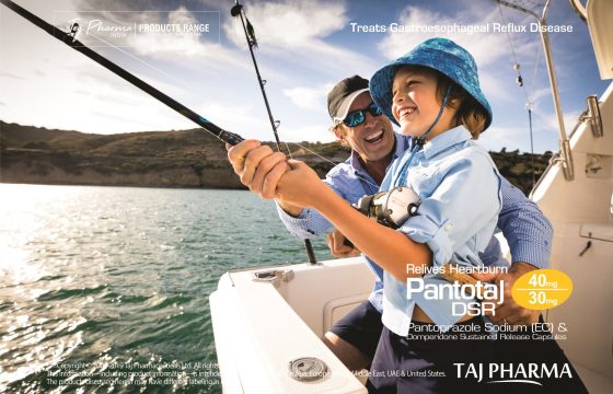 Pantoprazole(EC) and Dompiridone(SR) Capsules 40mg/30mg (Pantotaj–DSR)