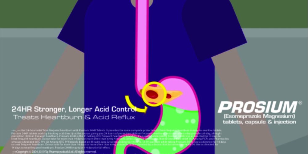 Esomeprazole Magnesium (Prosium) 40mg Capsules Taj Pharma India Gujarat