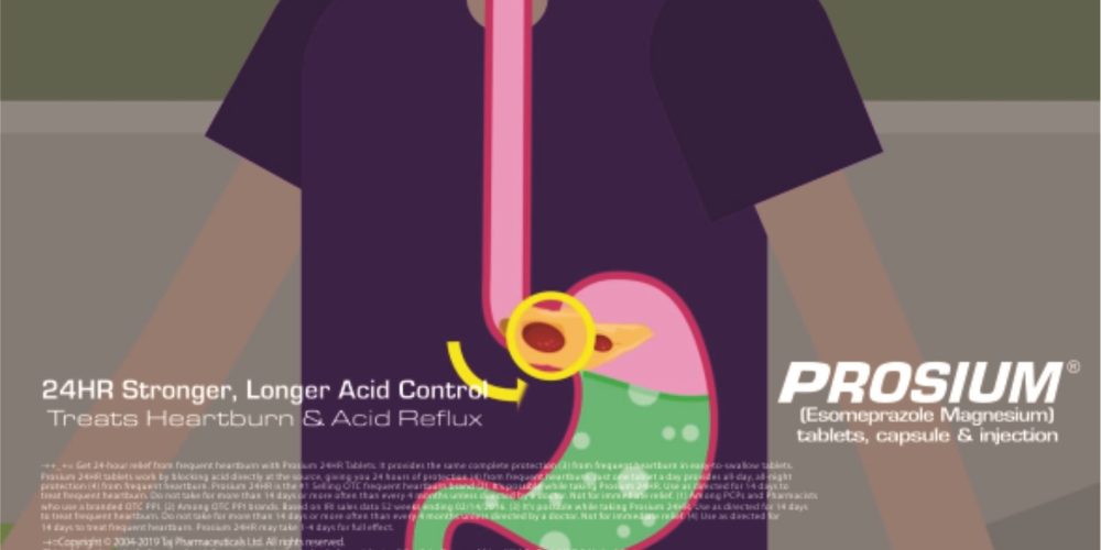 Esomeprazole Magnesium (Prosium) 40mg Capsules Taj Pharmaceuticals Mumbai