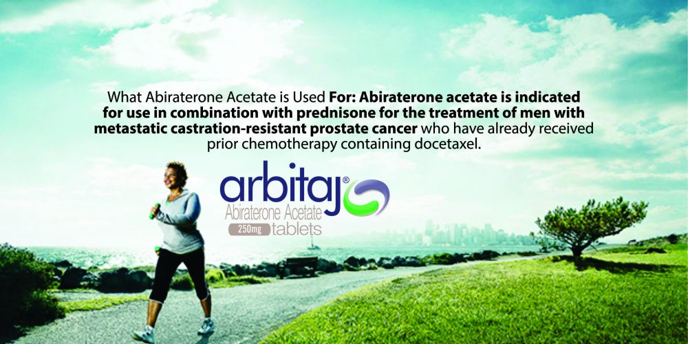 Abiraterone Acetate 250mg Tablets (Arbitaj) Taj Pharma Group