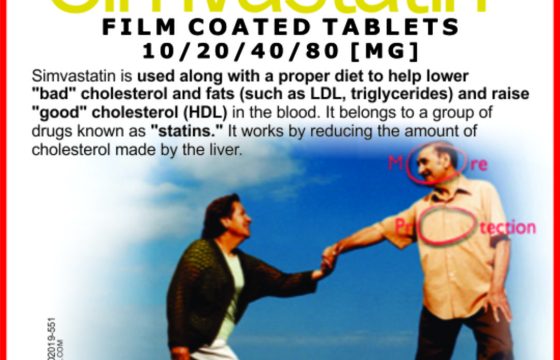 Simvastatin Tablets USP 40mg Taj Pharma