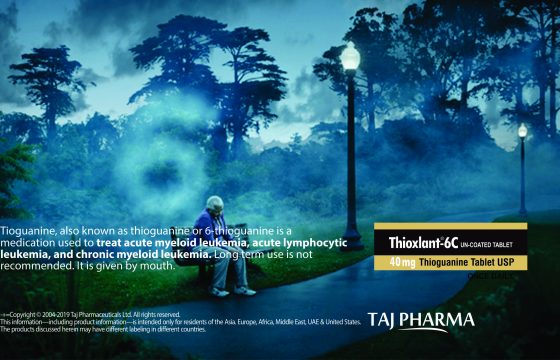 Tioguanine 40mg Tablets (Thioxlant 6C) Taj Pharma