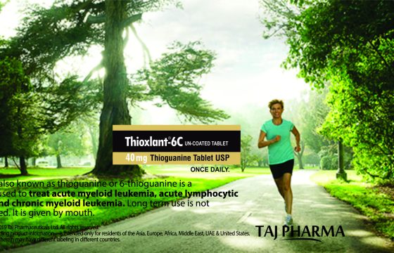 Tioguanine 40mg Tablets (Thioxlant 6C) Taj Pharma Group India Mumbai