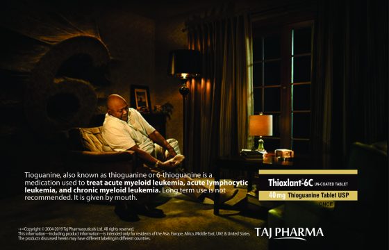 Tioguanine 40mg Tablets (Thioxlant 6C) Taj Pharma Group