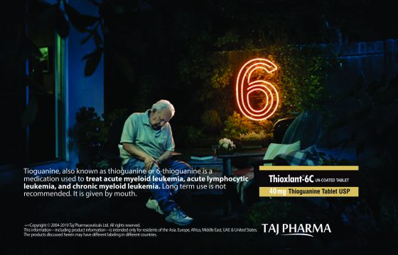 Tioguanine 40mg Tablets (Thioxlant 6C) Taj Pharma India Mumbai