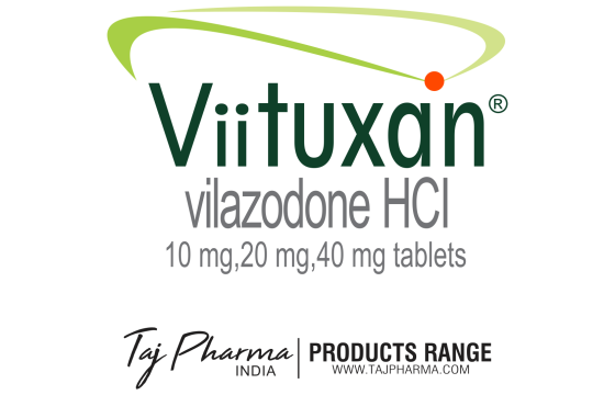 Vilazodone HCl Tablets (Viituxan) Taj Pharma