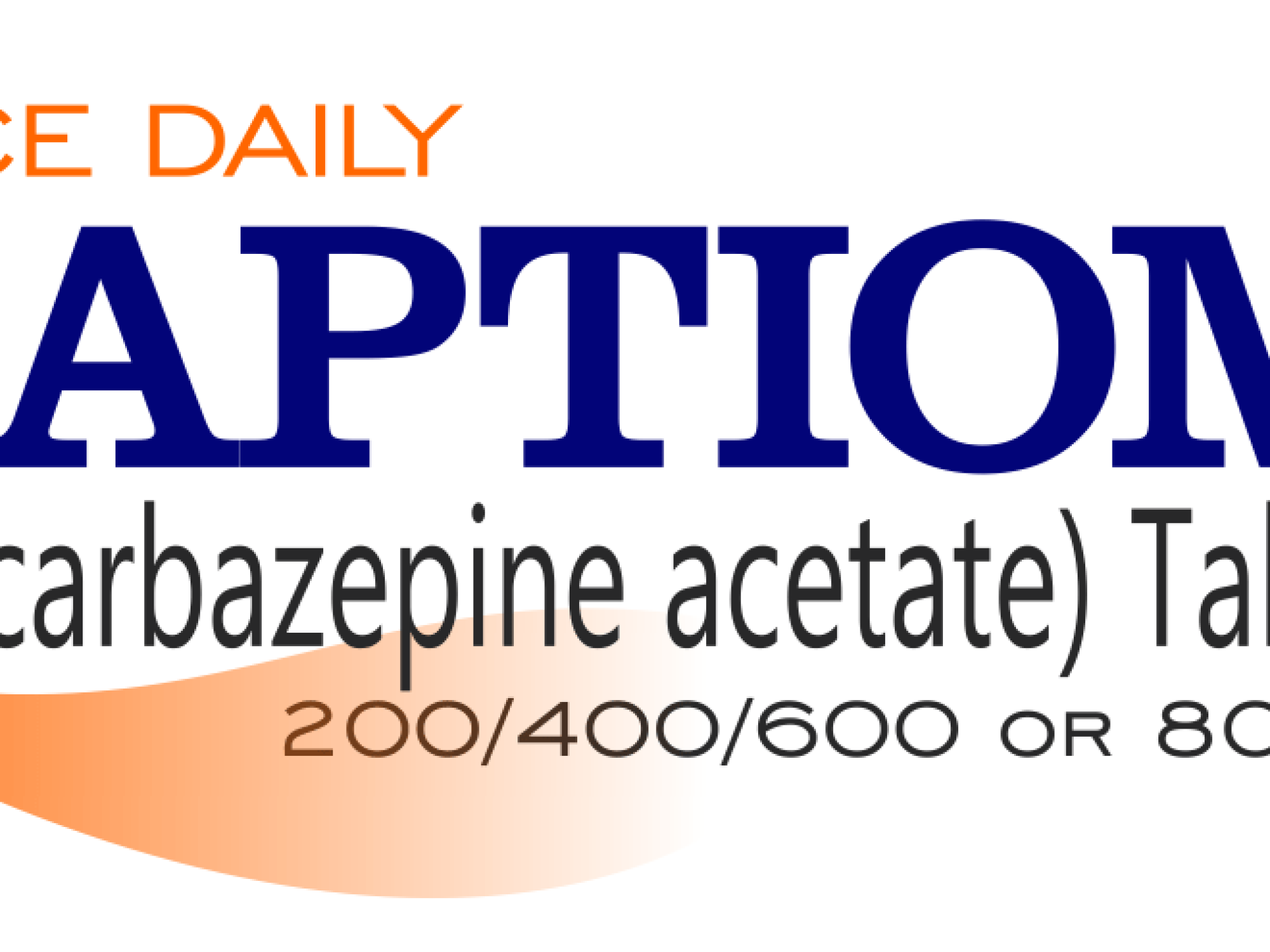 Eslicarbazepine Acetate 200mg Tablets (Zaptiom) Taj Pharma India