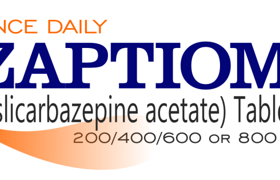 Eslicarbazepine Acetate 200mg Tablets (Zaptiom) Taj Pharma India