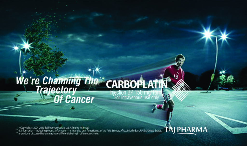Carboplatin Injection 150mg/15ml Taj Pharma India Carboplatin is used to treat various types of cancer. It is a chemotherapy drug that contains platinum. It is used to slow or stop cancer cell growth.