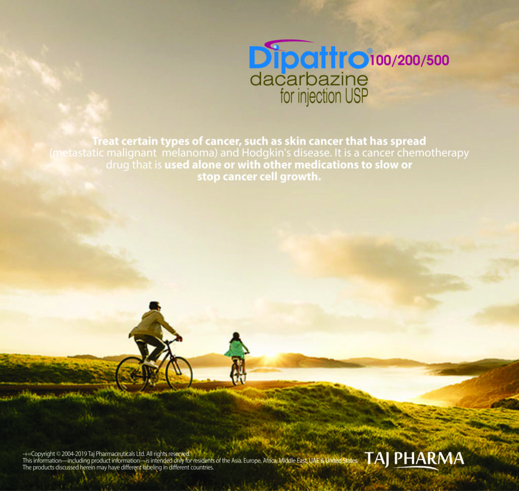 Dacarbazine for Injection 200mg (Dipattro) Taj Pharma India Dipattro 200 Injection