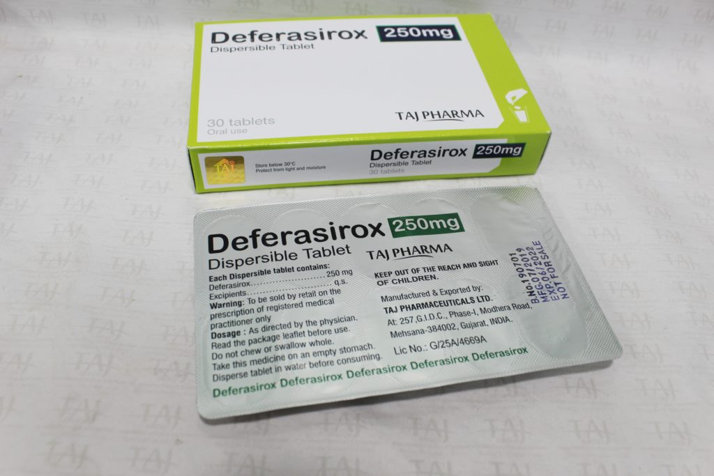Find here Deferasirox 250mg Tablets FDA approved, Deferasirox 250mg Tablets manufacturers, suppliers & exporters in India. Get contract manufacturing for Deferasirox 250mg Tablets, Find best price for Deferasirox 250mg Tablets generic drug and Deferasirox 250mg Tablets generic version available at best price from GMP approved manufacturer.