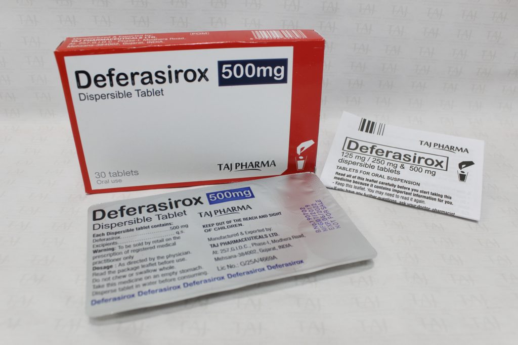Find here Deferasirox 500mg Tablets FDA approved, Deferasirox 500mg Tablets manufacturers, suppliers & exporters in India. Get contract manufacturing for Deferasirox 500mg Tablets, Find best price for Deferasirox 500mg Tablets generic drug and Deferasirox 500mg Tablets generic version available at best price from GMP approved manufacturer.