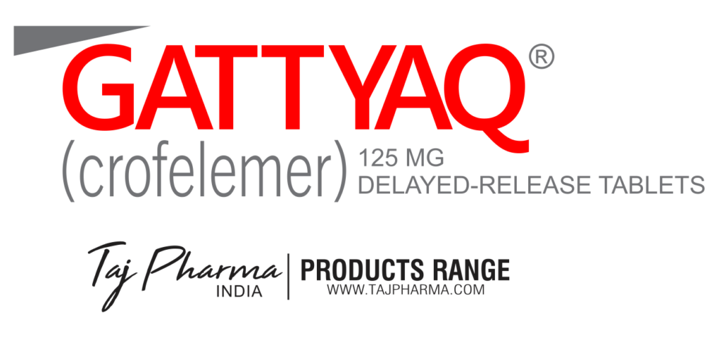 Crofelemer 125mg Delayed-Release Tablets (Gattyaq) Taj Pharma India