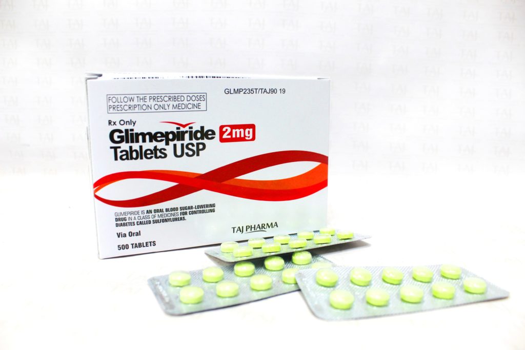 Glimepiride 2mg Tablets manufacturers & Glimepiride 2mg Tablets suppliers in India. Taj Pharmaceuticals, the well-known Glimepiride 2mg Tabletsmanufacturer in India gives the assurance of high-quality and purity. The company carries the rich experience in manufacturing of Glimepiride 2mg Tablets. Taj Pharmaceuticals is reputed manufacturer and Glimepiride 2mg Tablets suppliers from India. Get contact for Glimepiride 2mg Tablets manufacturing companies from India.