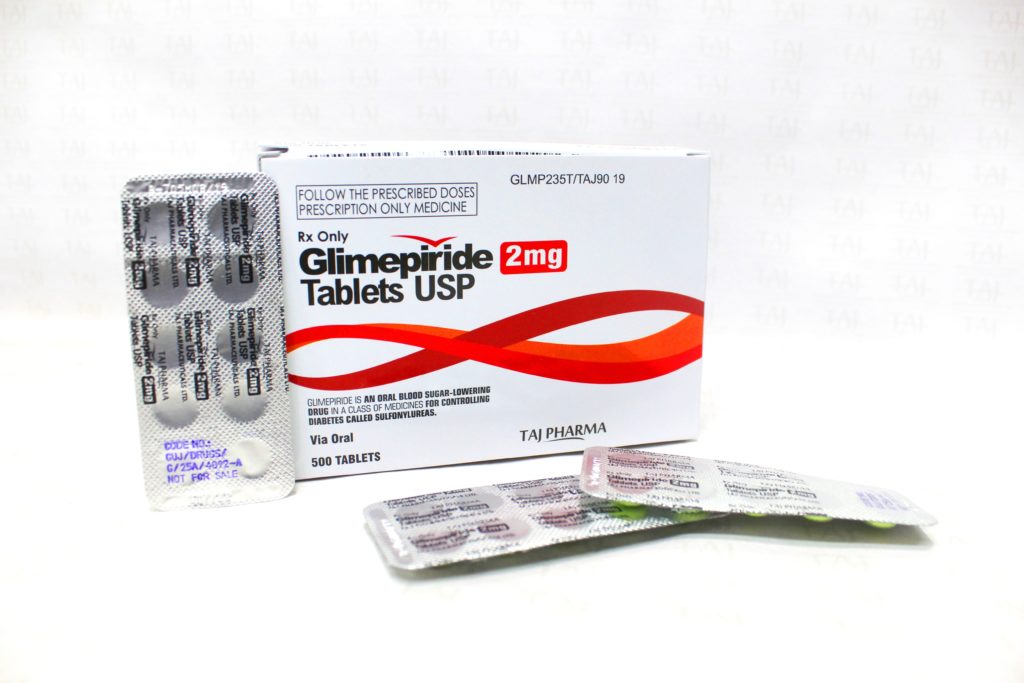 Taj Pharma is WHO-GMP Certified Pharmaceutical Wholesaler of Glimepiride 2mg Tablets, Glimepiride 2mg Tablets Supplier, Glimepiride 2mg Tablets Exporters from India. Taj Pharma holds excellent record in manufacturing of Glimepiride 2mg Tablets from India.