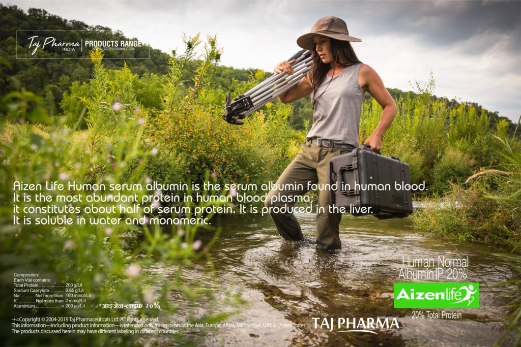 Human Albumin 20% Injection IP (Aizen Life) Taj Pharma India